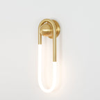 Modern Brass Wall Light for Living Room and Bedroom — Harbor Light Co.