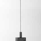 Industrial Wrought Iron Concrete Pendant Light With Warm LED Glow — Harbor Light Co.