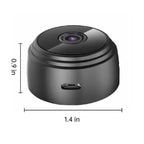 Wireless Backup Camera for RV Trailer and Truck Mini WiFi Rear View Camera with Night Vision Motion Detection and Magnetic Mount