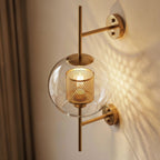 Modern Glass Wall Light With Warm LED Glow — Harbor Light Co.