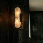 Modern Brass Wall Light With Warm LED Glow — Harbor Light Co.