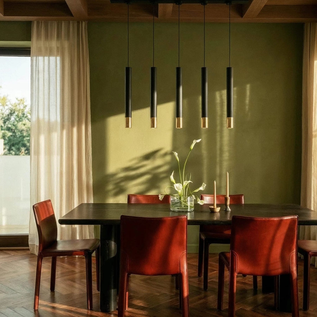 Minimalist Metal Pendant Light With Warm LED Glow — Harbor Light Co.