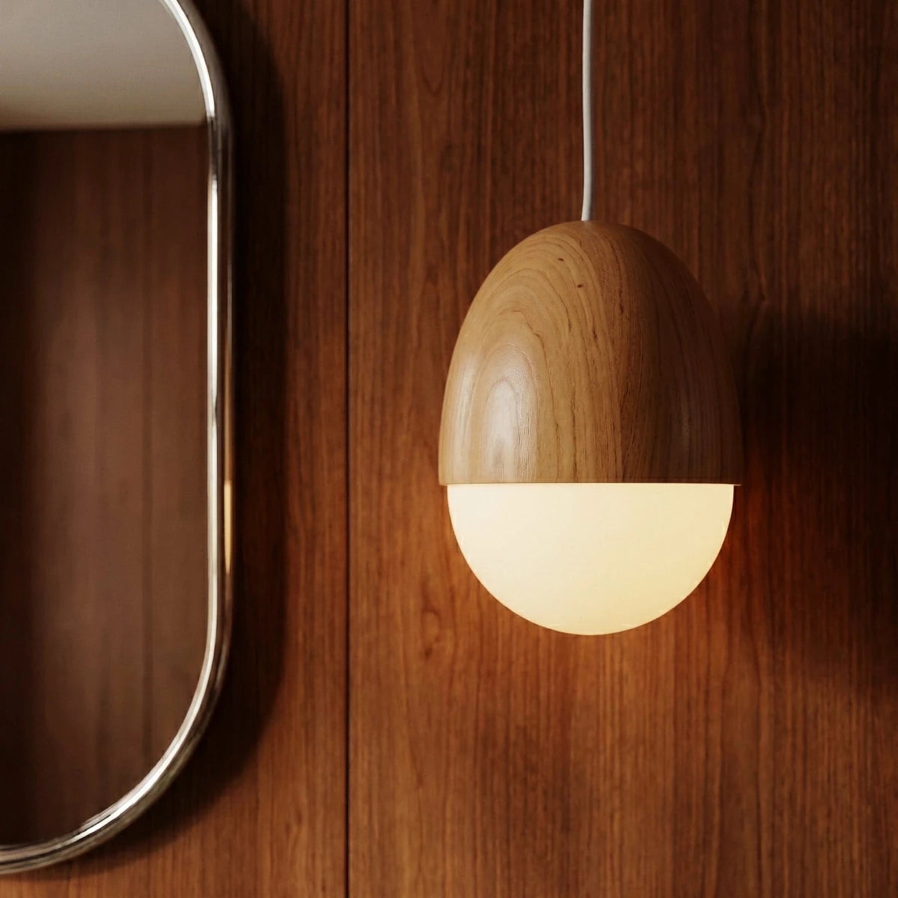 Minimalist Iron and Glass Pendant Light for Dining Room — Harbor Light Co.