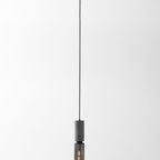 Industrial Wrought Iron Concrete Pendant Light With Warm LED Glow — Harbor Light Co.