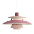 Scandinavian Metal Pendant Light for Dining Room in Shades of Purple — Harbor Light Co.