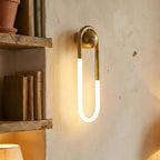 Modern Brass Wall Light for Living Room and Bedroom — Harbor Light Co.