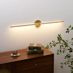 Modern Linear Metal Wall Light With Warm LED Glow — Harbor Light Co.