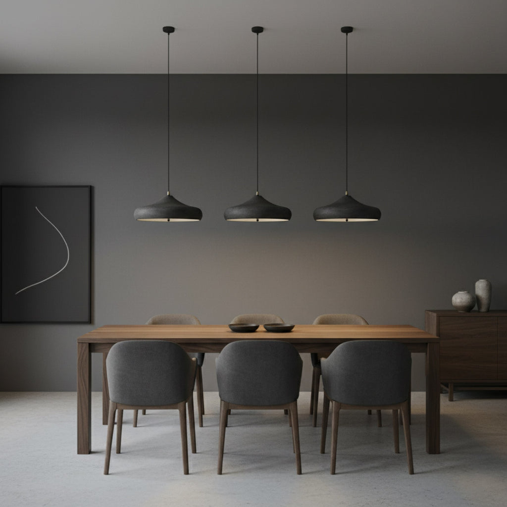 Modern Iron Pendant Light With Warm LED Glow for Dining Room — Harbor Light Co.