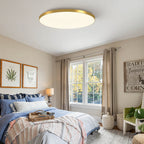 Modern Round Flush Mount LED Ceiling Light with Slim Profile