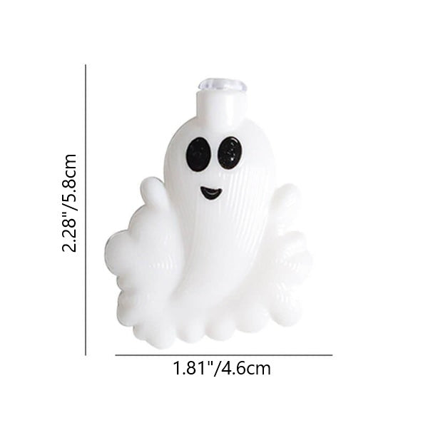 Halloween Ghost Light String Warm White LED Decorative String Lights with Ghost Figures for Party and Outdoor Decoration