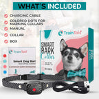 Anti Bark Collar for Small Dogs Rechargeable No Shock Training Collar with Sound and Vibration Adjustable Sensitivity Waterproof