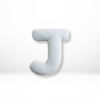 Alphabet Letter Throw Pillow Soft Velvet Decorative Cushion for Sofa Bed and Kids Room Personalized Initial Pillow