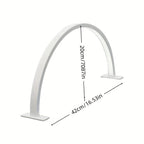 Crescent Moon LED Desk Lamp USB Powered Dimmable Metal Arc Lamp with Adjustable Color Temperature for Home Office and Nail Art