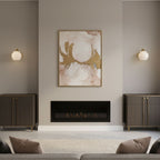 Modern Glass Wall Light With Warm LED Glow — Harbor Light Co.