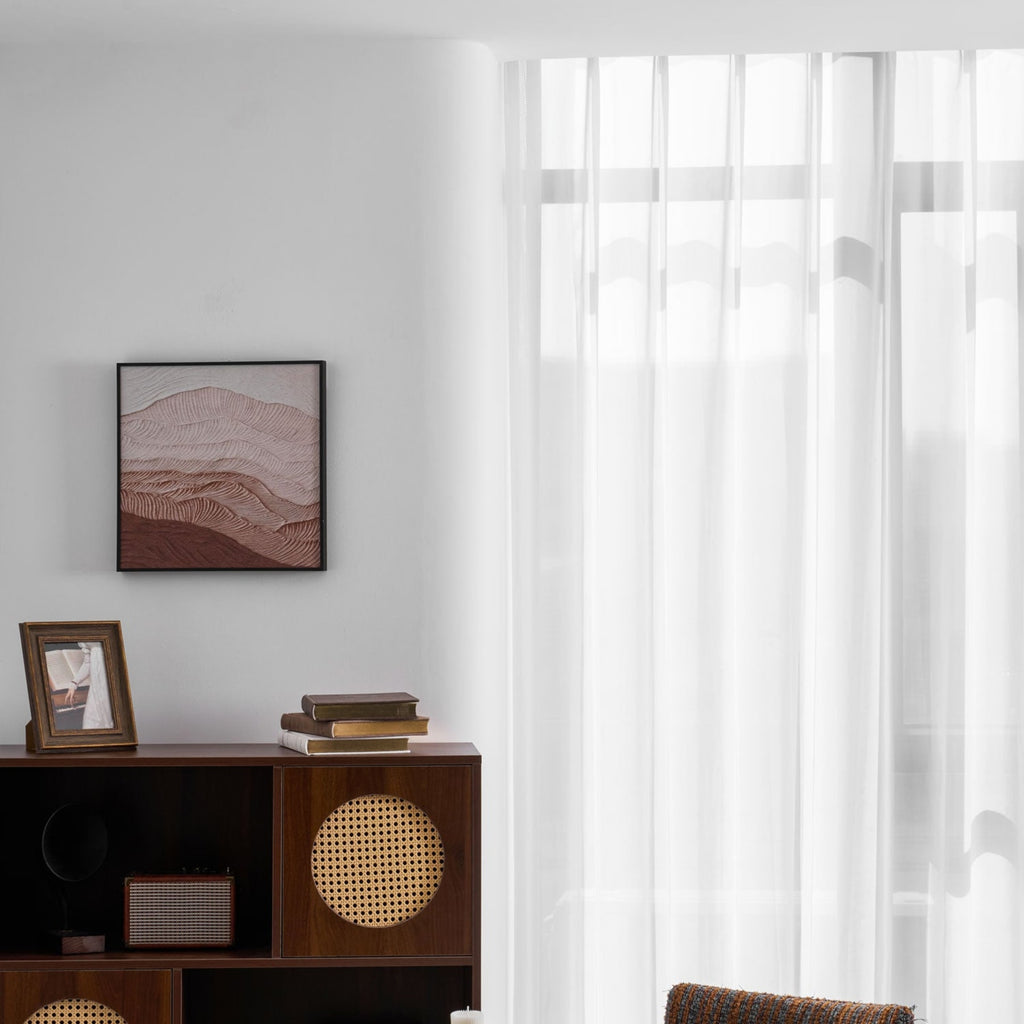 Modern Wood Flush Mount Ceiling Light With Slim Low-Profile Design — Harbor Light Co.