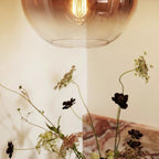 Modern Glass Pendant Light With Warm LED Glow — Harbor Light Co.