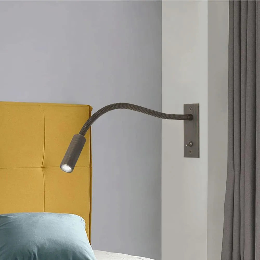 Modern Metal Wall Sconce for Bedroom and Living Room — Harbor Light Co.