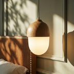 Minimalist Iron and Glass Pendant Light for Dining Room — Harbor Light Co.