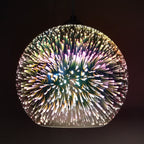 3D Firework Glass Globe Pendant Light