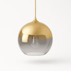 Modern Glass Pendant Light With Warm LED Glow — Harbor Light Co.
