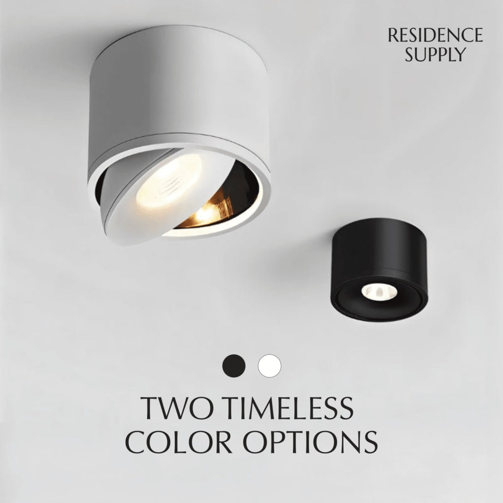 Modern Aluminum Flush Mount Ceiling Light — Harbor Light Co.