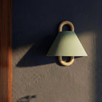 Modern Beech Wood Wall Light With Warm LED Glow — Harbor Light Co.