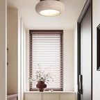 Modern Travertine Flush Mount Ceiling Light — Harbor Light Co.