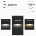 Modern Linear Metal Flush Mount Ceiling Light With Dimmable Remote — Harbor Light Co.