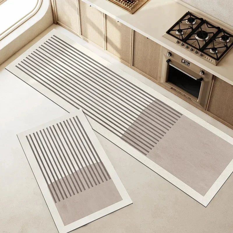 Non-Slip Kitchen Mat Absorbent Cushioned Anti-Fatigue Runner Rug Washable Floor Mat for Kitchen and Sink Area