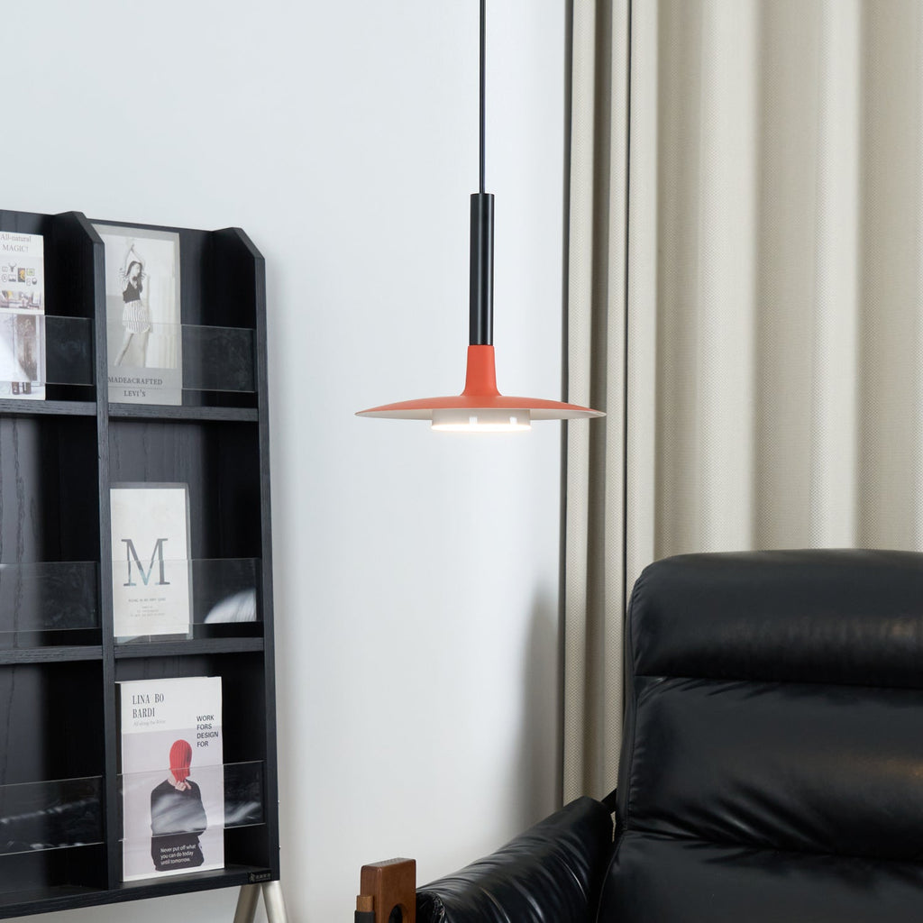 Modern Metal Pendant Light With Dimmable LED Glow — Harbor Light Co.
