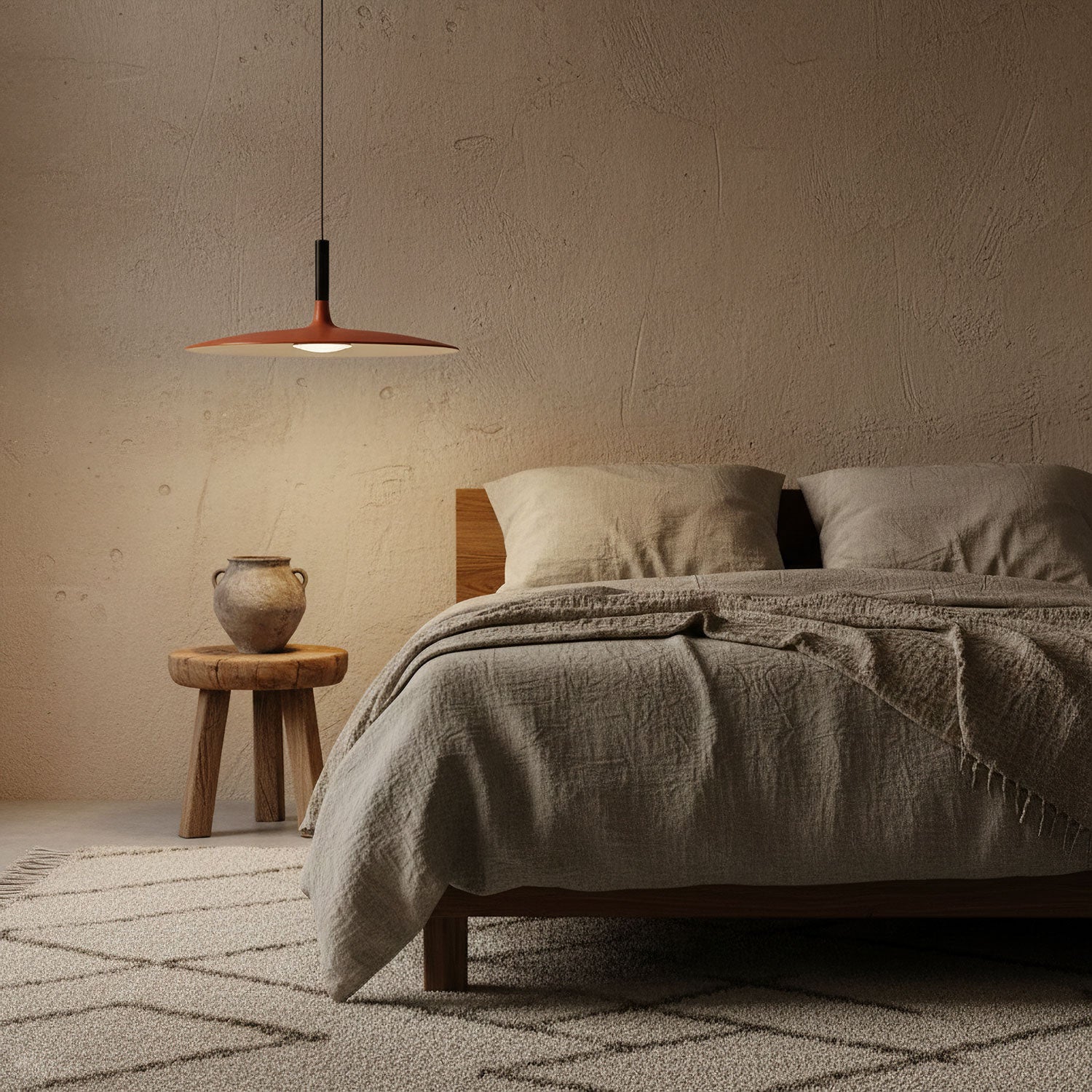Modern Metal Pendant Light With Dimmable LED Glow — Harbor Light Co.