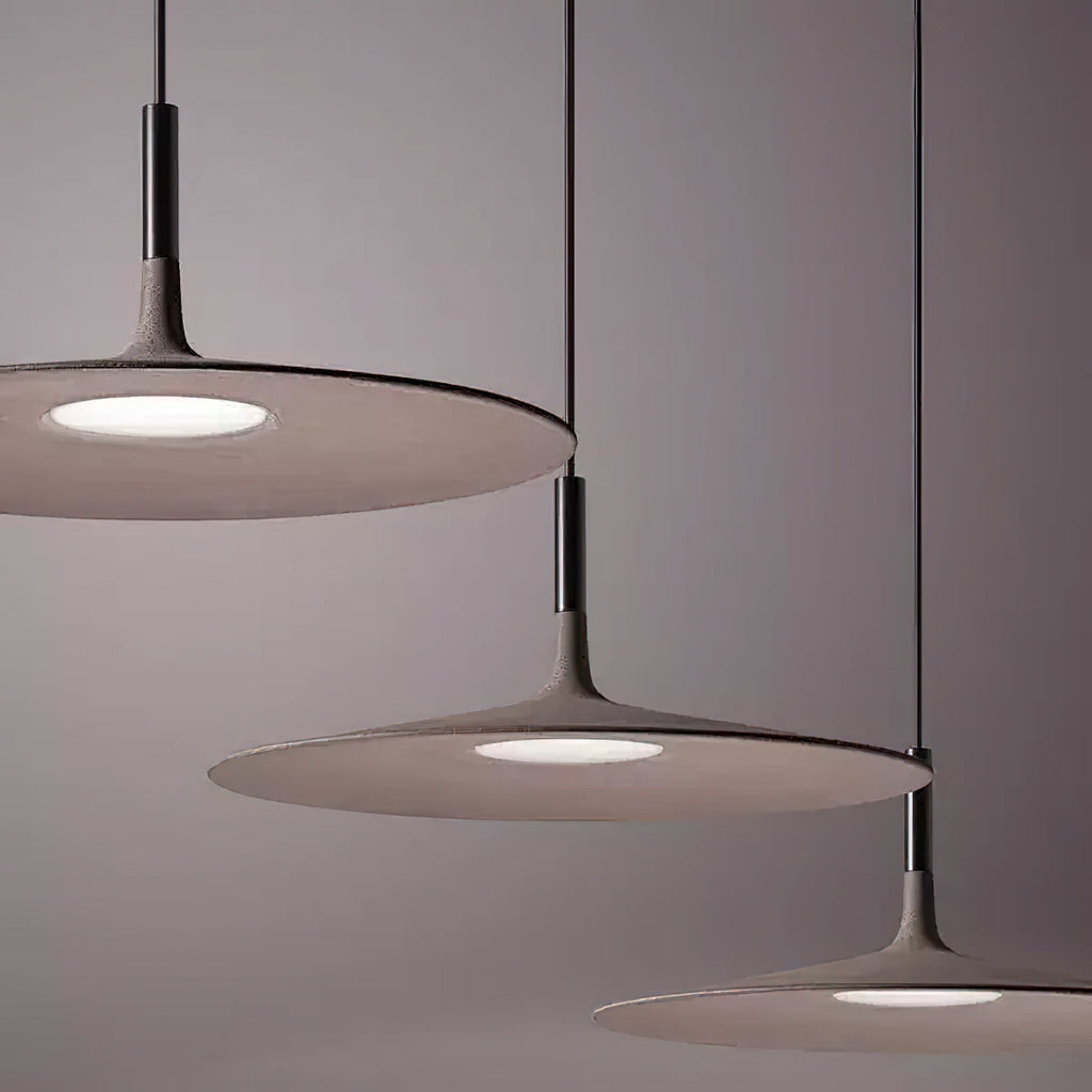 Modern Metal Pendant Light With Dimmable LED Glow — Harbor Light Co.