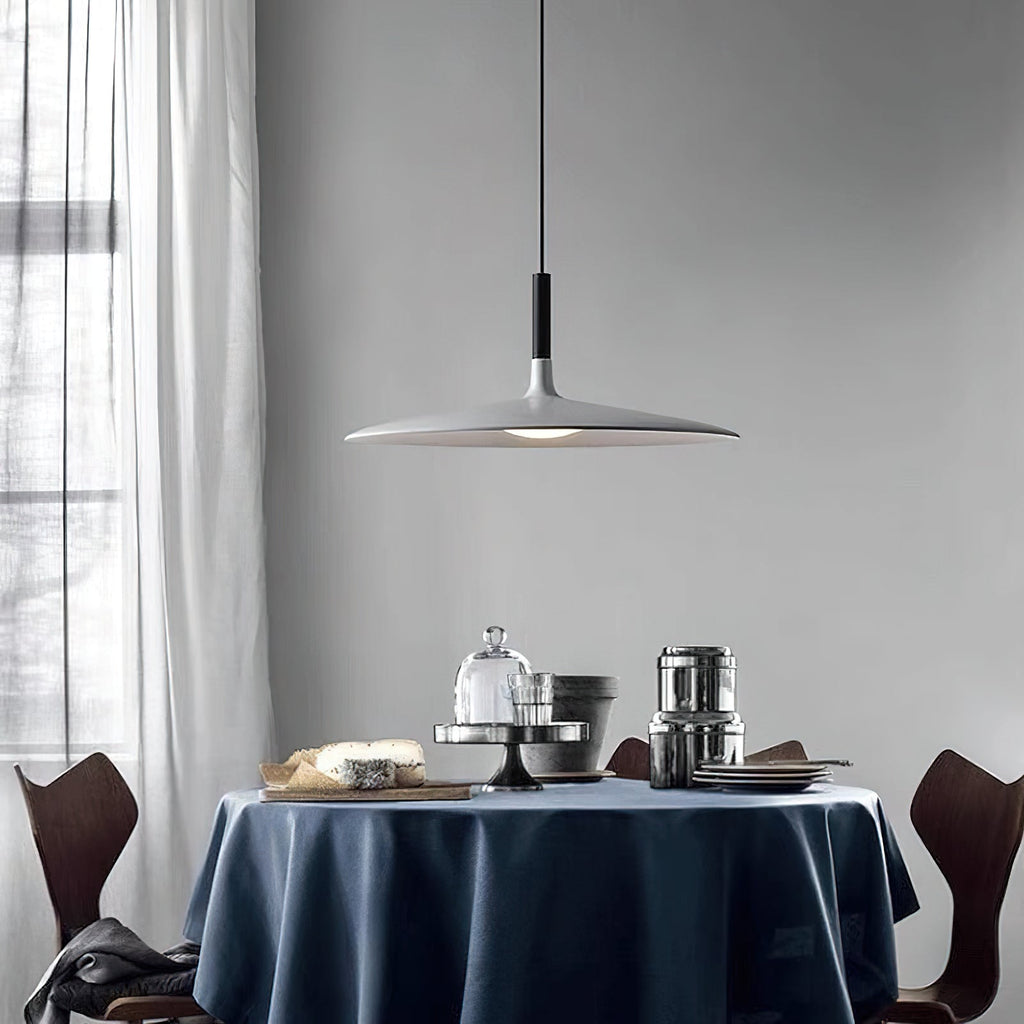 Modern Metal Pendant Light With Dimmable LED Glow — Harbor Light Co.