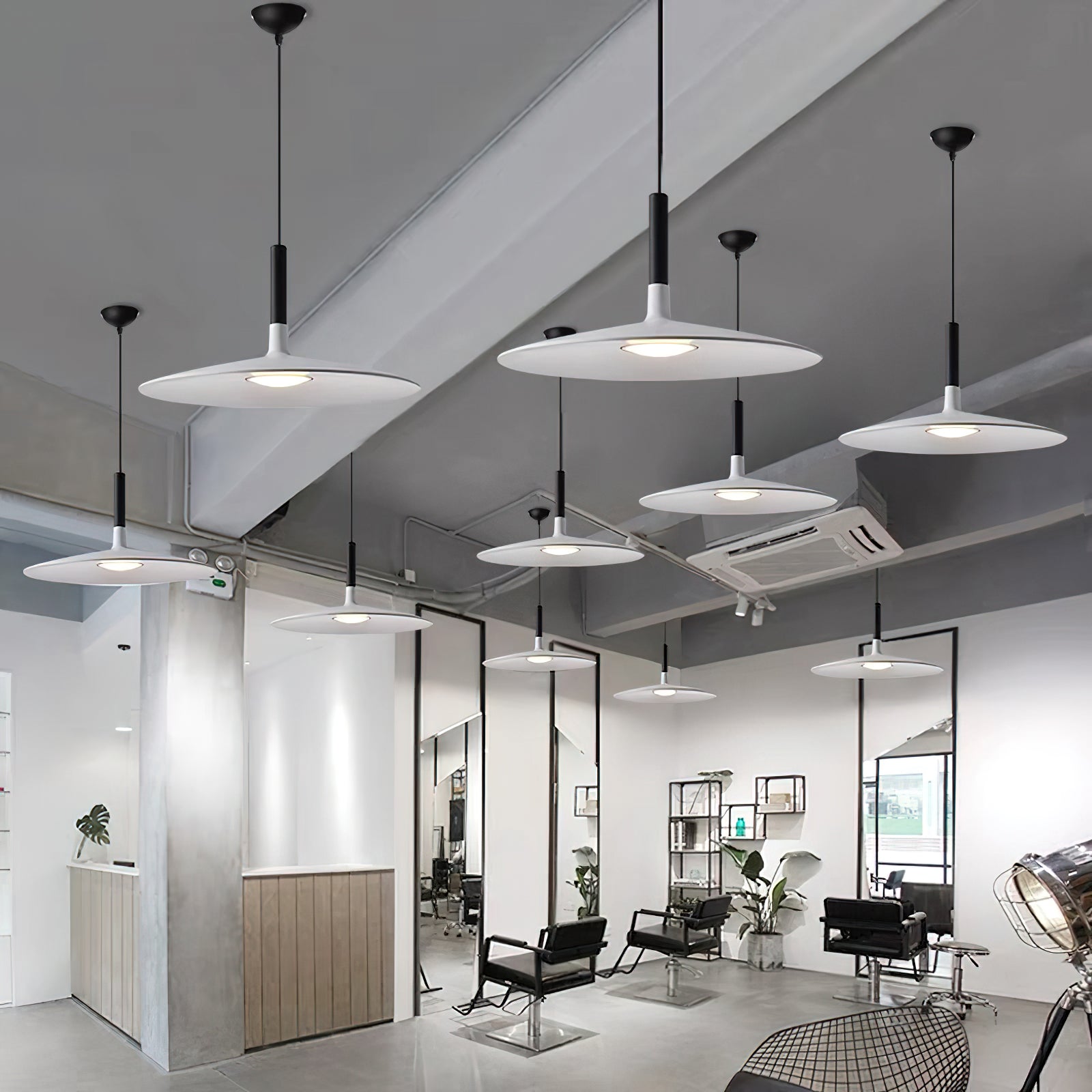Modern Metal Pendant Light With Dimmable LED Glow — Harbor Light Co.
