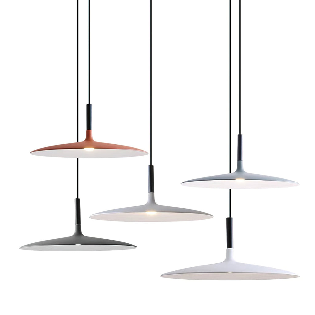Modern Metal Pendant Light With Dimmable LED Glow — Harbor Light Co.
