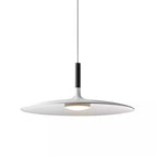 Modern Metal Pendant Light With Dimmable LED Glow in Ø17.7" x H6.7" (Ø45 x H17 cm) — Harbor Light Co.