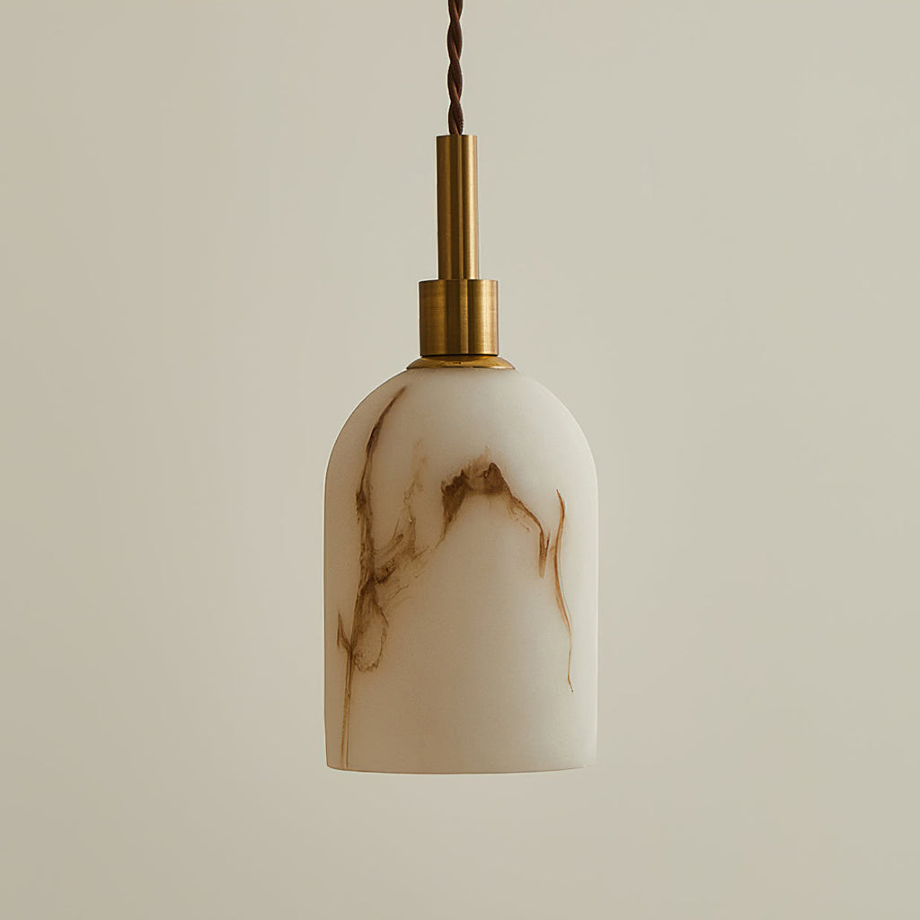 Modern Marble Pendant Light With Warm LED Glow Options — Harbor Light Co.