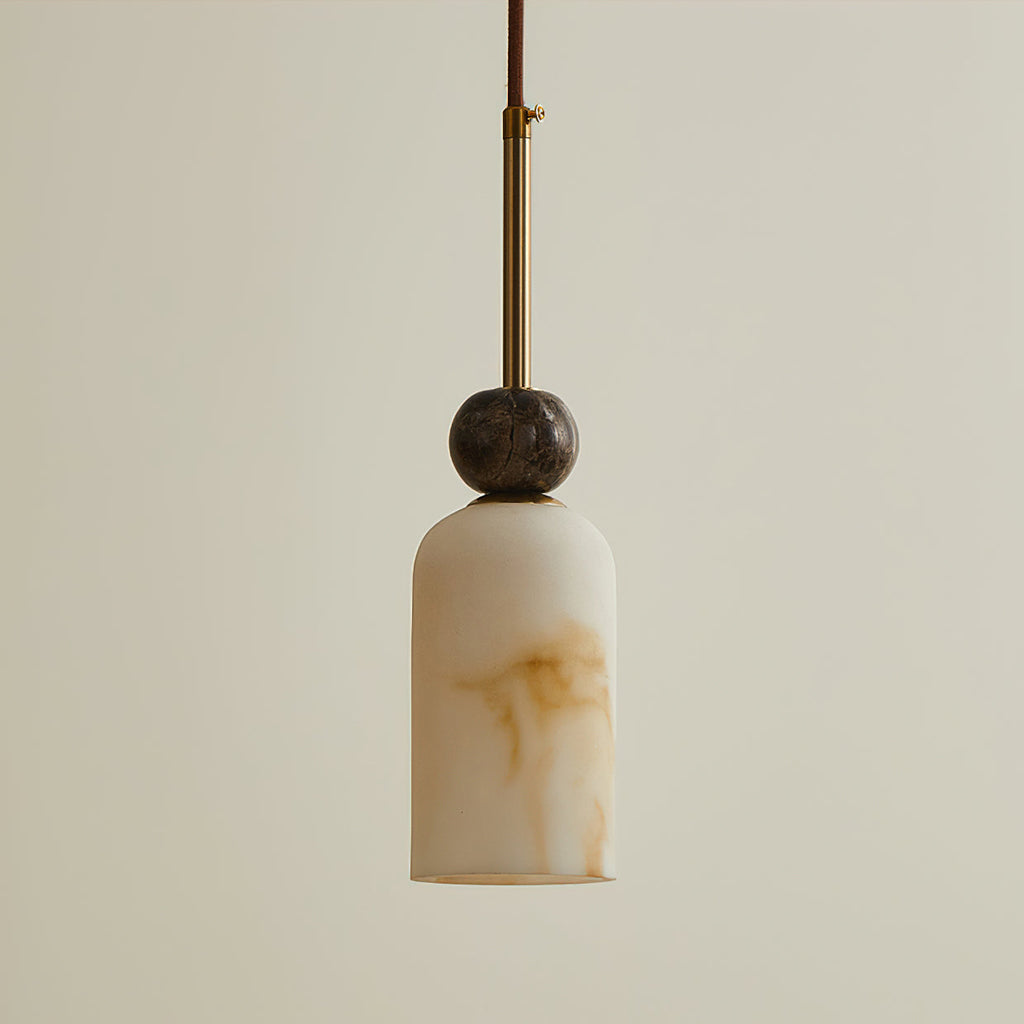 Modern Marble Pendant Light With Warm LED Glow Options — Harbor Light Co.