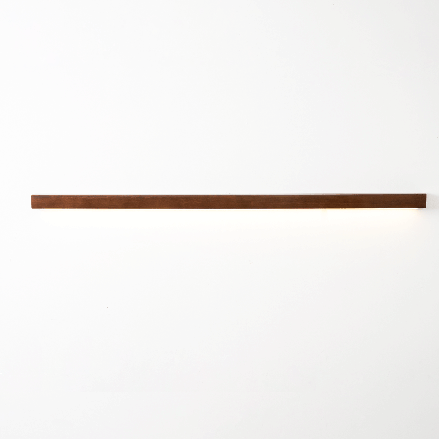 Linear Wood Wall Sconce with Slim Light