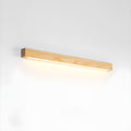 Linear Wood Wall Sconce with Slim Light