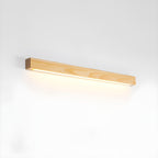 Linear Wood Wall Sconce with Slim Light