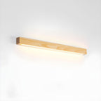Linear Wood Wall Sconce with Slim Light