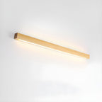 Linear Wood Wall Sconce with Slim Light