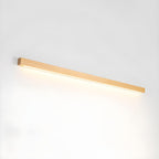 Linear Wood Wall Sconce with Slim Light
