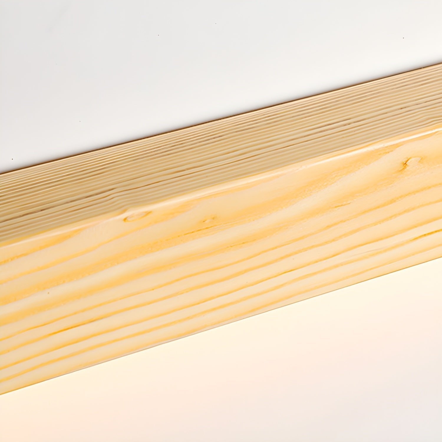 Linear Wood Wall Sconce with Slim Light