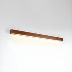 Linear Wood Wall Sconce with Slim Light
