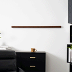 Linear Wood Wall Sconce with Slim Light