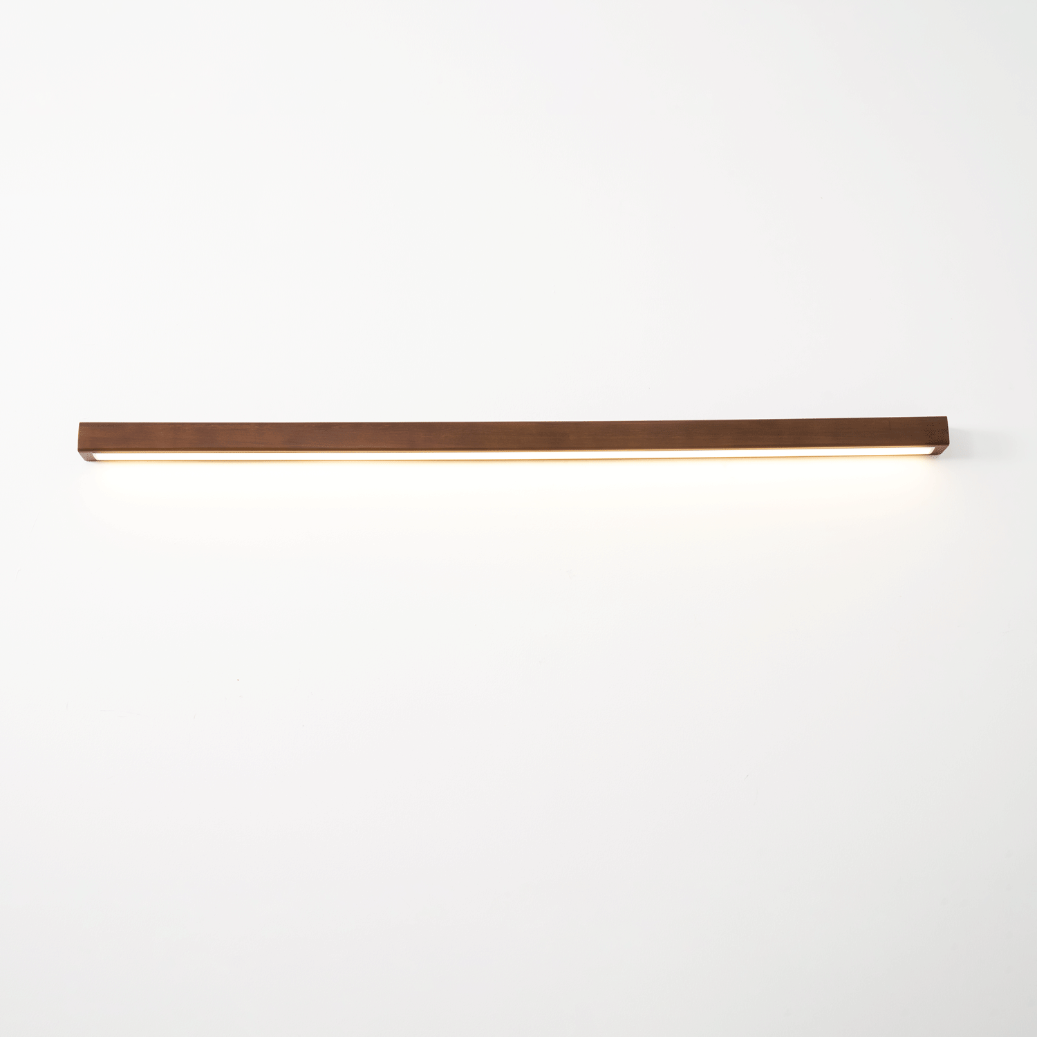 Linear Wood Wall Sconce with Slim Light