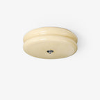 Vintage Glass Flush Mount Ceiling Light