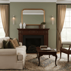 Art Glass Tube Wall Sconce with Brass Wall Mount